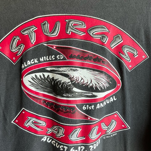 Vintage 2001 Sturgis Tee - Picture 4 of 4